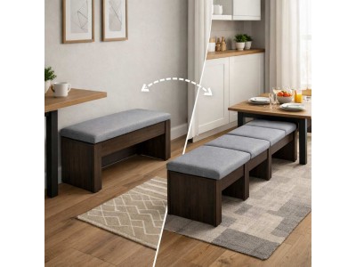 Лавки-трансформери: економія простору та максимум посадкових місць