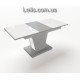 Стіл Х'юстон розкладний 120(+40)х75 см  з склом
