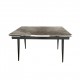 Стіл Dakar розкладний 130(+2х25)х90 см керамограніт