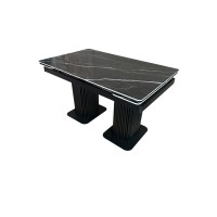 Стіл Vega розкладний 140(+2х30)х90 см керамограніт
