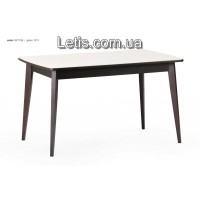 Стіл Турін орто розкладний 120(+40)х80 см з склом