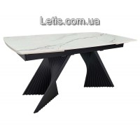 Стіл Edmund розкладний 160(+2х40)х90 см керамограніт