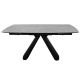 Стіл Grayson розкладний 160(+2х40)х90 см керамограніт
