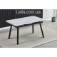 Стіл Madrid розкладний 120(+2x30)х85 см керамограніт