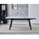 Стіл Oslo розкладний 120(+2x30)х80 см керамограніт
