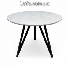 Стіл Arrows круглий розкладний з покриттям HPL